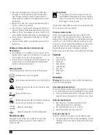 Preview for 6 page of Black & Decker gr292 Manual