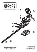 Black & Decker GTC5455PC Original Instructions Manual preview