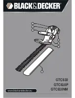 Black & Decker GTC610 Original Instructions Manual preview