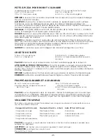 Preview for 45 page of Black & Decker HB5500 Handiprep Express Use And Care Manual