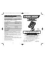 Black & Decker JUS500IB Instruction Manual preview