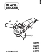 Black & Decker KG711 Original Instructions Manual preview