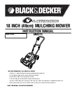 Black & Decker Lawn Hog MM575 Instruction Manual preview