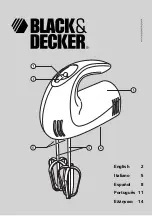 Black & Decker M270 Manual preview