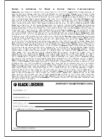 Preview for 20 page of Black & Decker MY23PG Instructions Manual