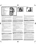 Preview for 2 page of Black & Decker OptiBoil JKC800, OptiBoil JKC810 Use And Care Book