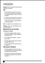 Preview for 6 page of Black & Decker OR11FD Manual