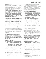 Preview for 15 page of Black & Decker PI400LA Instruction Manual