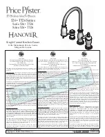 Black & Decker Price Pfister Hanover T526 Series Manual preview