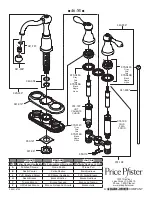 Preview for 14 page of Black & Decker Price Pfister Marielle 46 Series Manual