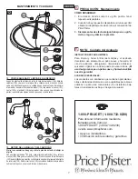 Preview for 7 page of Black & Decker Price Pfister Marielle 72 Series Instructions Manual