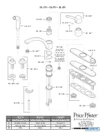 Preview for 17 page of Black & Decker Price Pfister Parisa 34-1N Manual