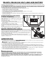 Black & Decker RB-3675 Manual preview