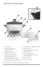 Preview for 22 page of Black & Decker RC514 Use And Care Manual