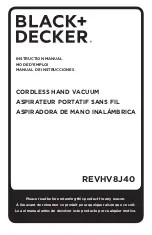 Black & Decker REVHV8J40 Instruction Manual preview