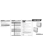 Preview for 1 page of Black & Decker SKU #BD-HS600 Instructions