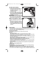 Preview for 9 page of Black & Decker SS12D Instruction Manual