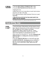 Preview for 9 page of Black & Decker The Automatic Shut-Off 62784 Use And Care Book Manual