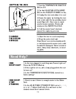 Preview for 10 page of Black & Decker The Automatic Shut-Off 62784 Use And Care Book Manual