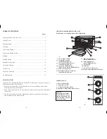 Preview for 3 page of Black & Decker TRO4070DC Use And Care Book Manual