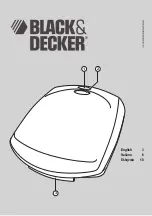 Preview for 1 page of Black & Decker TS75 Manual