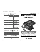 Preview for 1 page of Black & Decker VEC1045BD User Manual