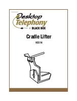 Black Box Desktop Telephony HS514 Quick Start Manual preview