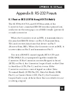 Preview for 35 page of Black Box IC470A Manual