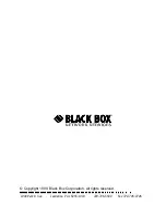 Preview for 25 page of Black Box LCL931A Manual