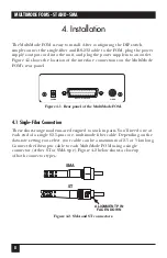 Preview for 11 page of Black Box MD640A-SMA-R2 Manual