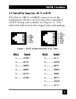 Preview for 10 page of Black Box ME785A Manual