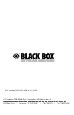 Black Box OMNIScanner Manual preview