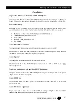 Preview for 17 page of Black Box Primary Rate to Basic Rate ISDN Multiplexer Manual