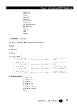 Preview for 47 page of Black Box Primary Rate to Basic Rate ISDN Multiplexer Manual