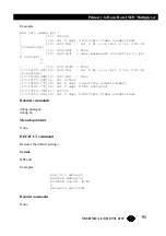 Preview for 51 page of Black Box Primary Rate to Basic Rate ISDN Multiplexer Manual