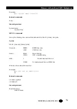 Preview for 71 page of Black Box Primary Rate to Basic Rate ISDN Multiplexer Manual