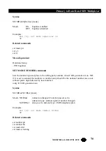 Preview for 75 page of Black Box Primary Rate to Basic Rate ISDN Multiplexer Manual