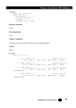 Preview for 95 page of Black Box Primary Rate to Basic Rate ISDN Multiplexer Manual