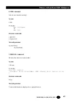 Preview for 97 page of Black Box Primary Rate to Basic Rate ISDN Multiplexer Manual