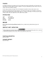 Preview for 3 page of Black Bull BFC12 Assembly & Operating Instructions