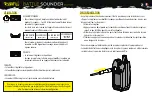 Preview for 11 page of Black cat BATTLE SOUNDER RECEIVER Manual