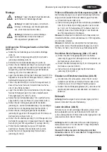 Preview for 21 page of BLACK DECKER GKC1825L20 Manual