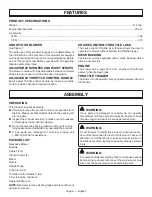 Preview for 8 page of Black Max BM08570 Operator'S Manual