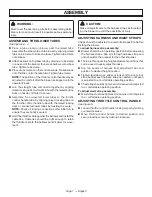 Preview for 9 page of Black Max BM08570 Operator'S Manual