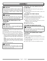 Preview for 10 page of Black Max BM25CSEDG Operator'S Manual