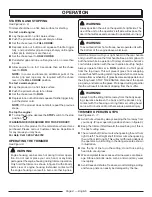 Preview for 12 page of Black Max BM25CSEDG Operator'S Manual