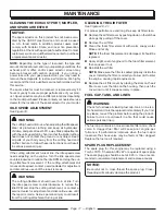 Preview for 15 page of Black Max BM25CSEDG Operator'S Manual