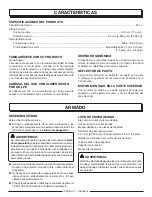 Preview for 22 page of Black Max BM25CSEDG Operator'S Manual