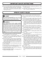 Preview for 8 page of Black Max BM905511 Operator'S Manual