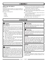 Preview for 16 page of Black Max BM905511 Operator'S Manual